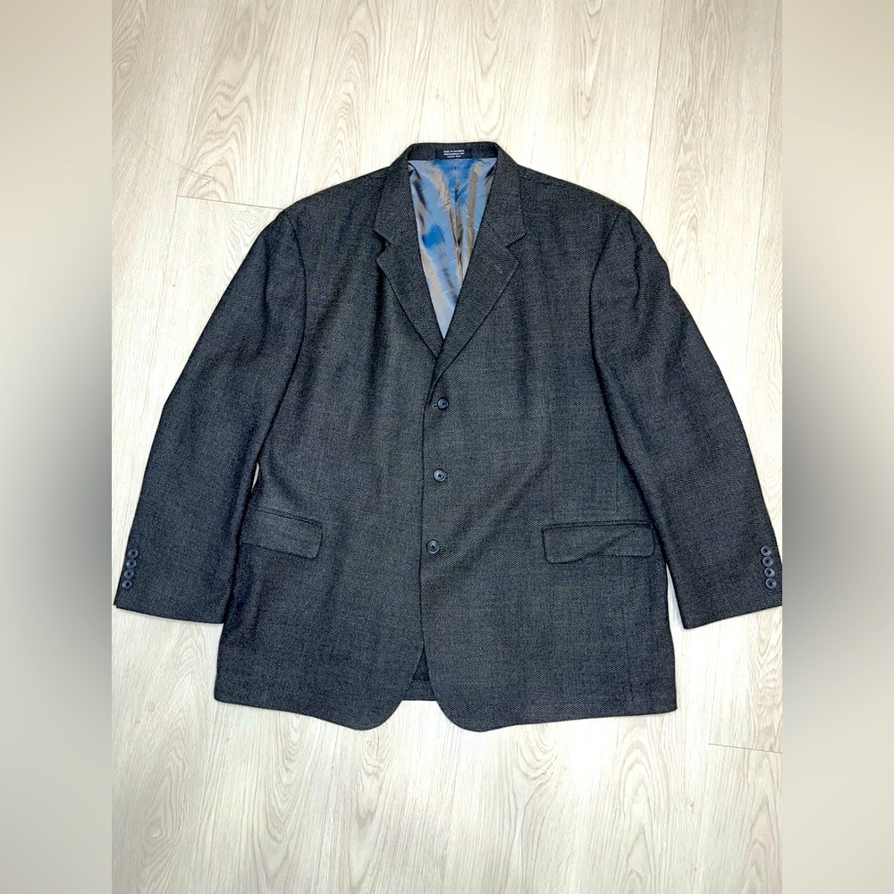 Vintage Oscar de la Renta Men's‎ Blazer 100% Wool Very Rare